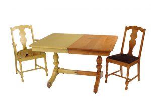 Table et chaises (Avant-Après)
